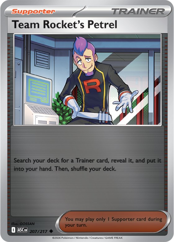 Team Rocket's Petrel - Reverse Holo