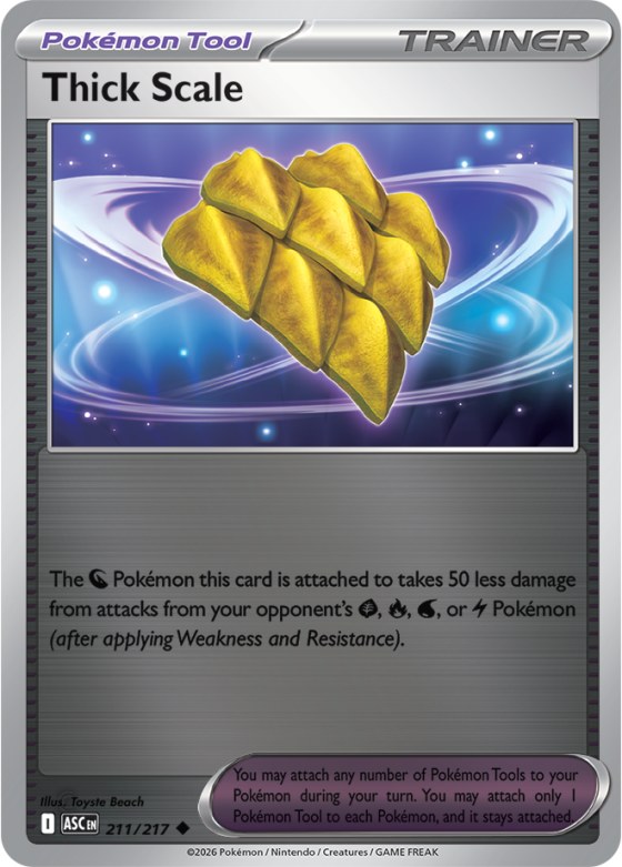 Thick Scale - Reverse Holo