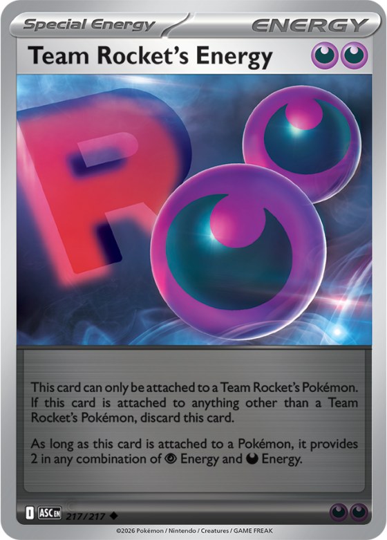 Team Rocket's Energy - Reverse Holo