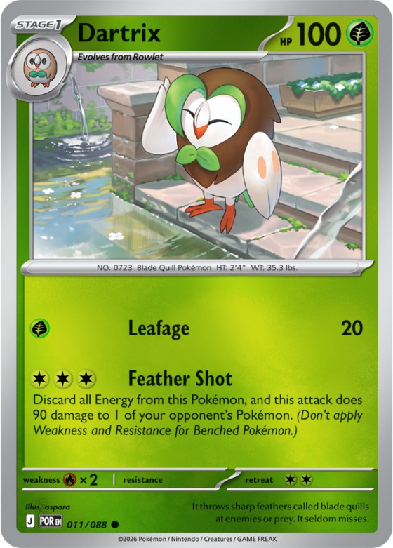 Dartrix - Reverse Holo