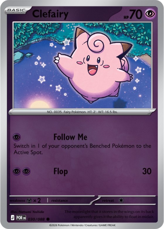 Clefairy - Reverse Holo