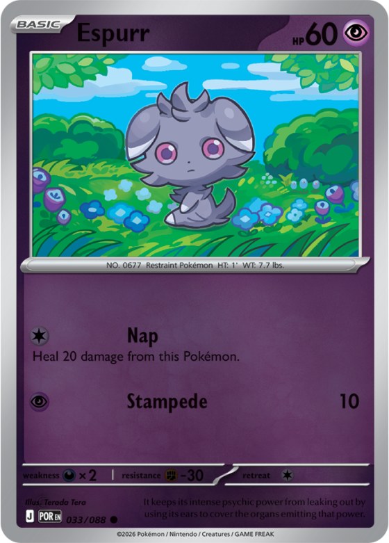 Espurr - Reverse Holo