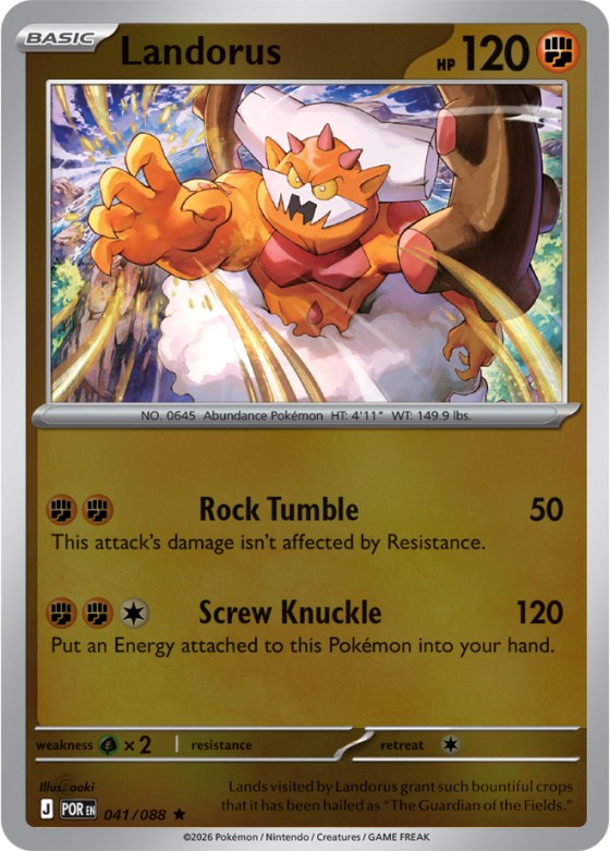 Landorus - Reverse Holo