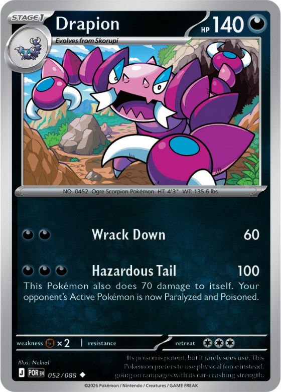 Drapion - Reverse Holo