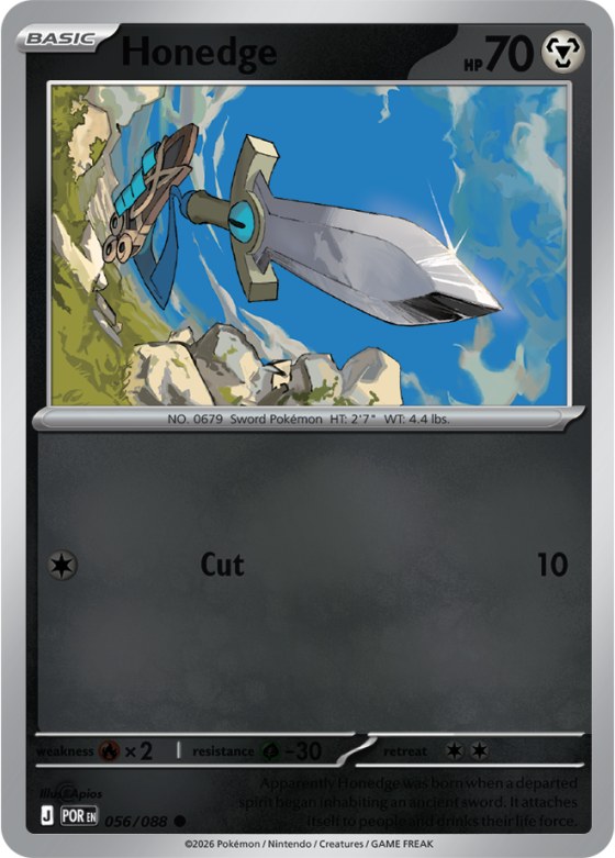 Honedge - Reverse Holo