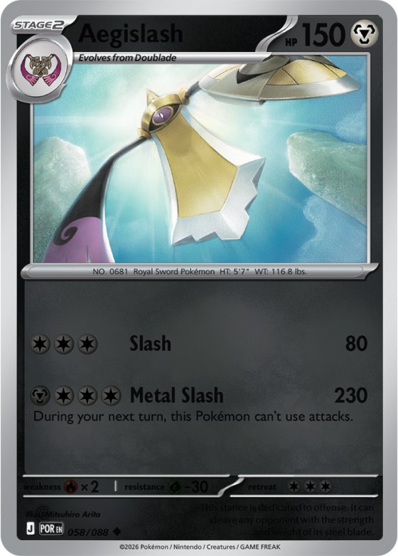 Aegislash - Reverse Holo