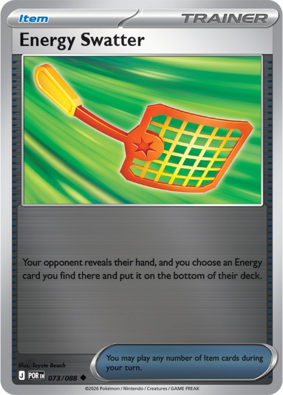 Energy Swatter - Reverse Holo
