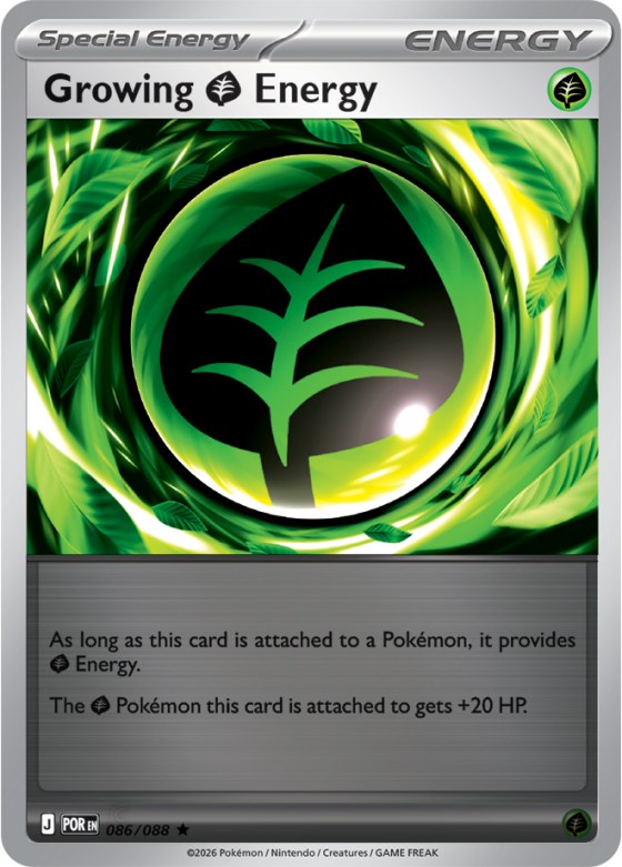 Growing Grass Energy - Reverse Holo