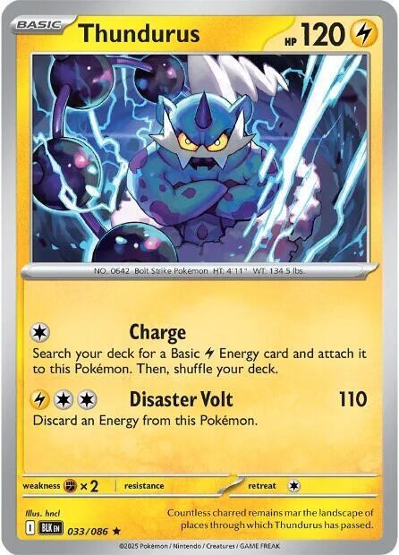 Thundurus - Holo