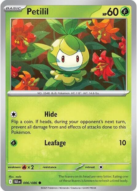 Petilil - Reverse Holo