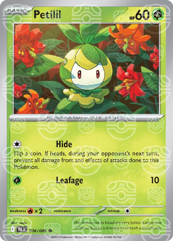 Petilil - Master Ball Pattern
