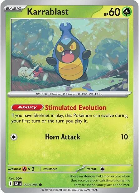 Karrablast - Reverse Holo