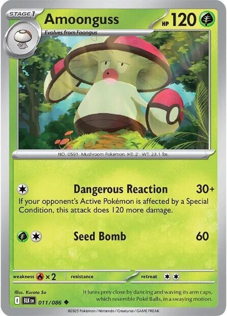 Amoonguss - Reverse Holo