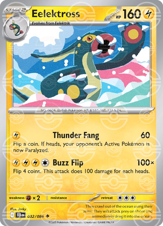 Eelektross - Poke Ball Pattern