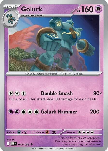 Golurk - Reverse Holo