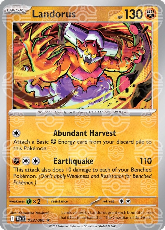 Landorus - Master Ball Pattern