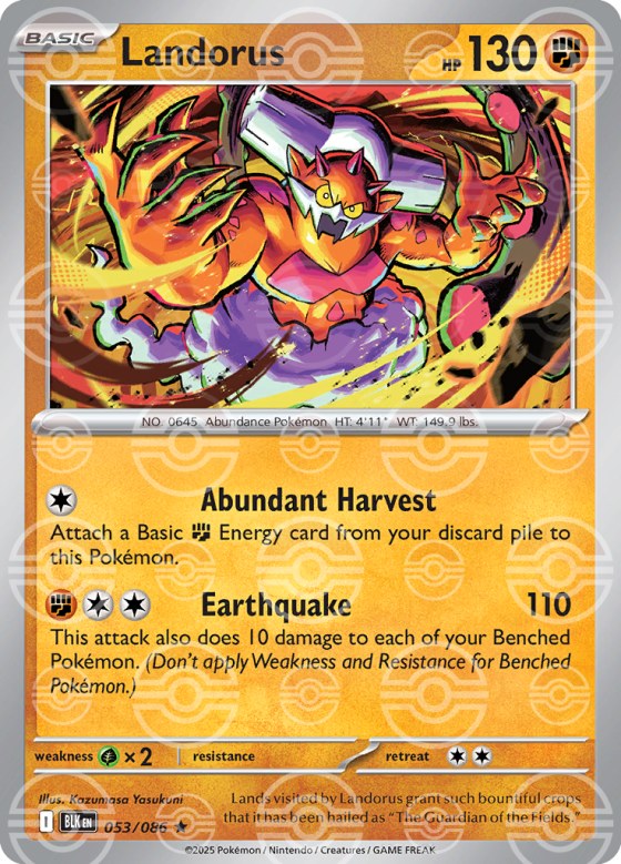 Landorus - Poke Ball Pattern