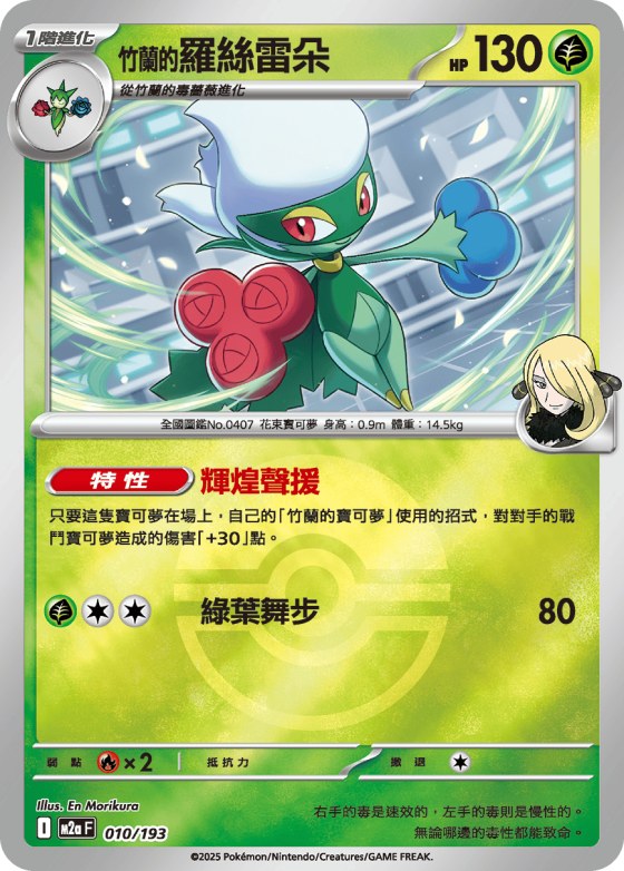 Cynthia's Roserade - Poke Ball Pattern