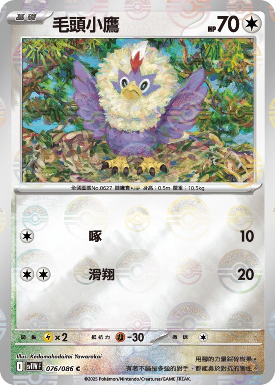 Rufflet - Poke Ball Pattern