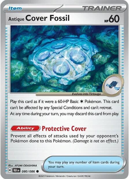 Antique Cover Fossil - Reverse Holo