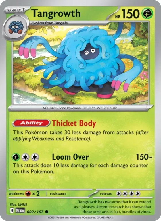 Tangrowth - Reverse Holo