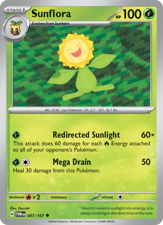 Sunflora - Reverse Holo