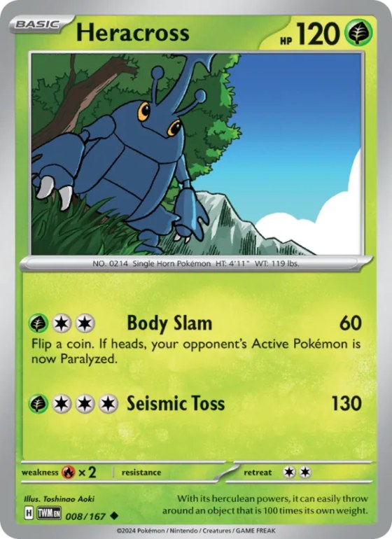 Heracross - Reverse Holo