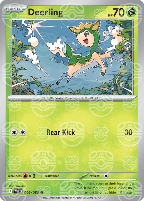 Deerling - Master Ball Pattern