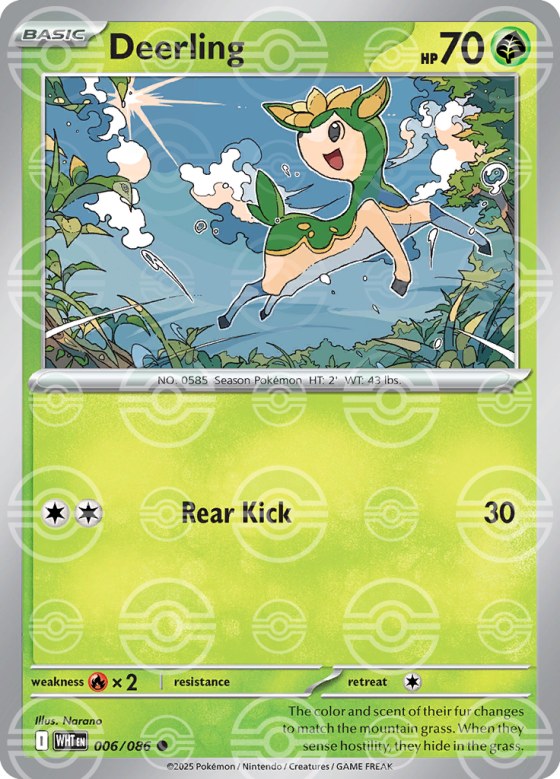 Deerling - Poke Ball Pattern