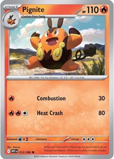 Pignite - Reverse Holo