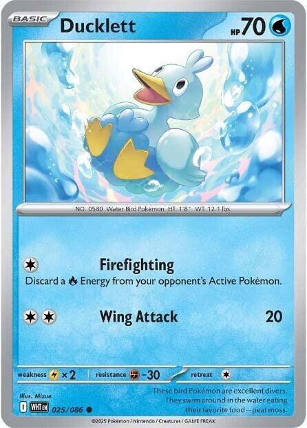 Ducklett - Reverse Holo