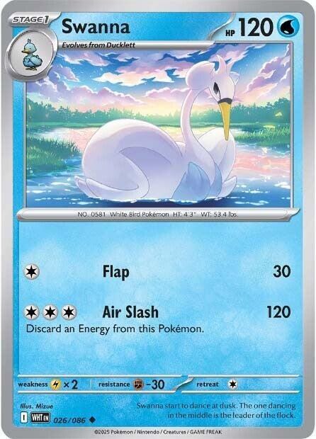 Swanna - Reverse Holo