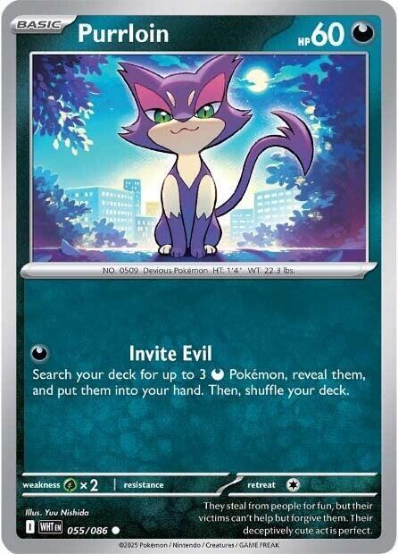 Purrloin - Reverse Holo