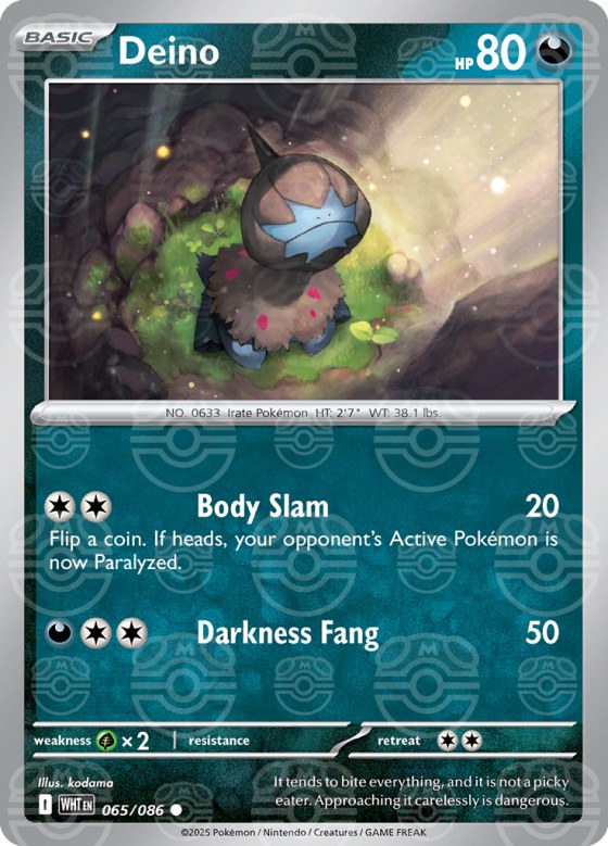 Deino - Master Ball Pattern