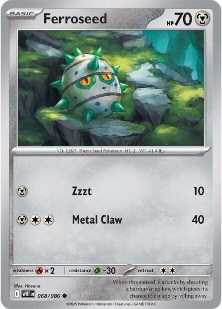 Ferroseed - Reverse Holo