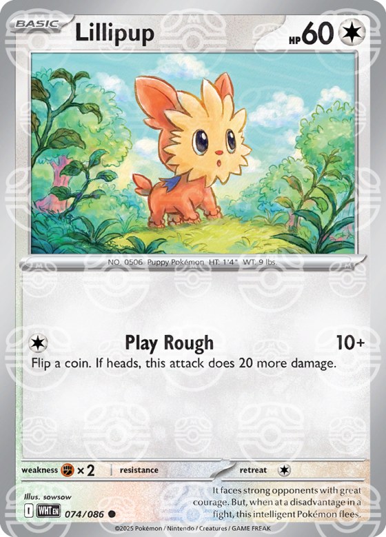 Lillipup - Master Ball Pattern