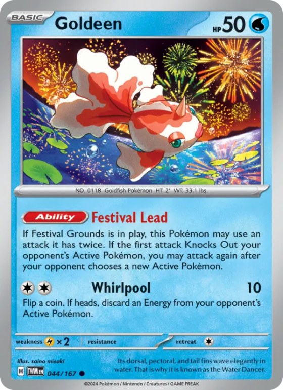 Goldeen - Reverse Holo
