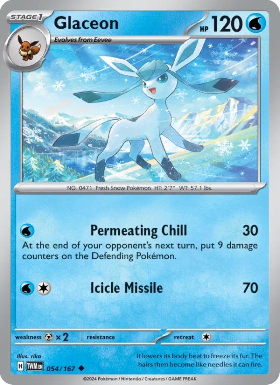 Glaceon - Reverse Holo