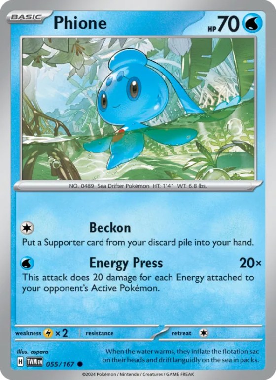 Phione - Reverse Holo