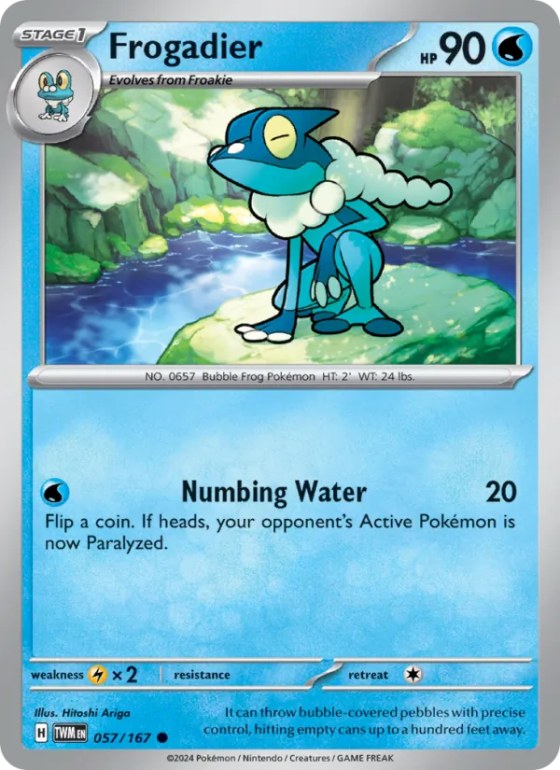 Frogadier - Reverse Holo