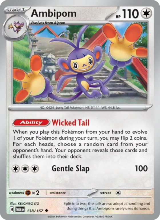 Ambipom - Reverse Holo