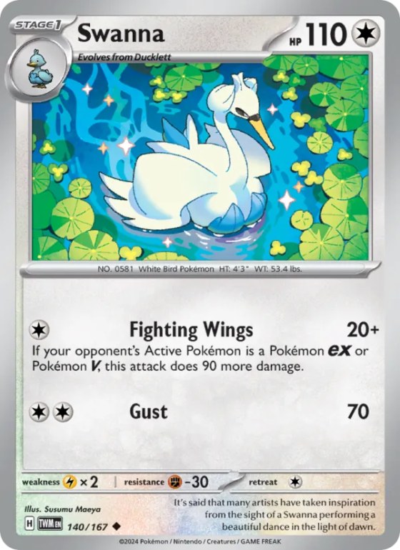 Swanna - Reverse Holo