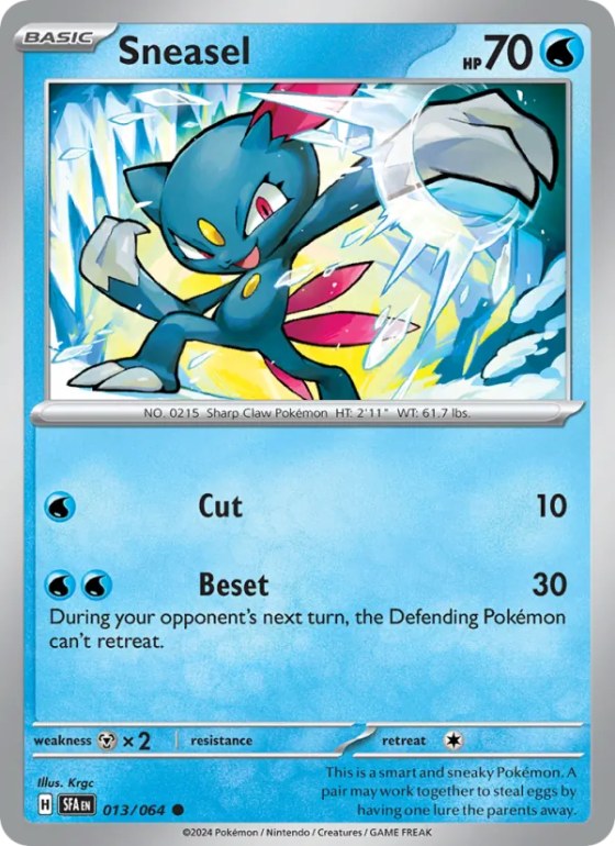 Sneasel - Reverse Holo