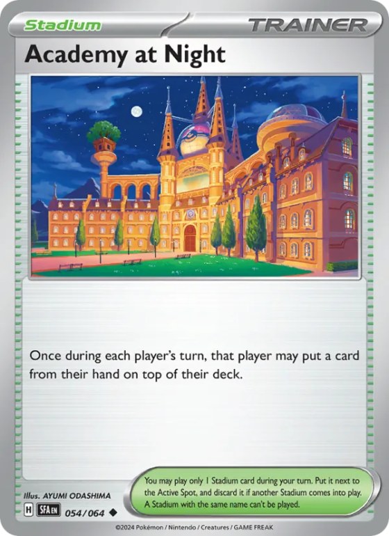 Academy at Night - Reverse Holo