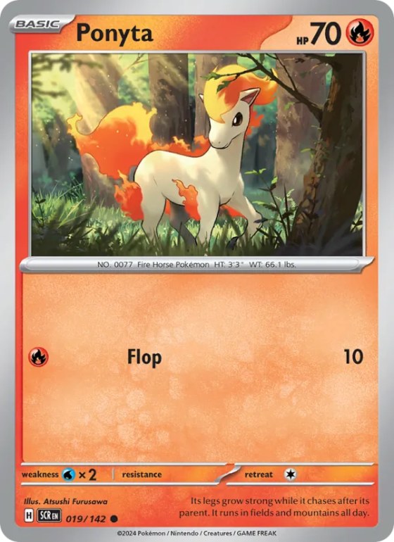 Ponyta - Reverse Holo