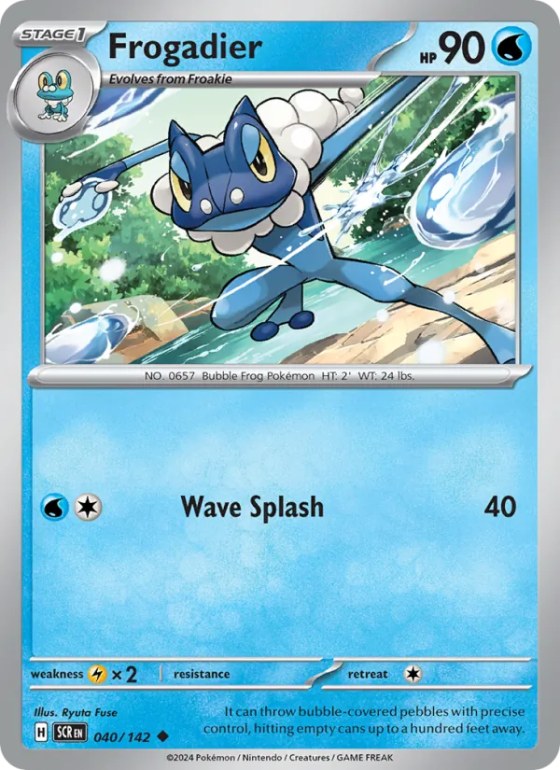 Frogadier - Reverse Holo
