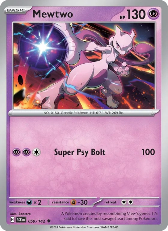 Mewtwo - Reverse Holo
