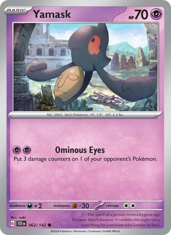 Yamask - Reverse Holo