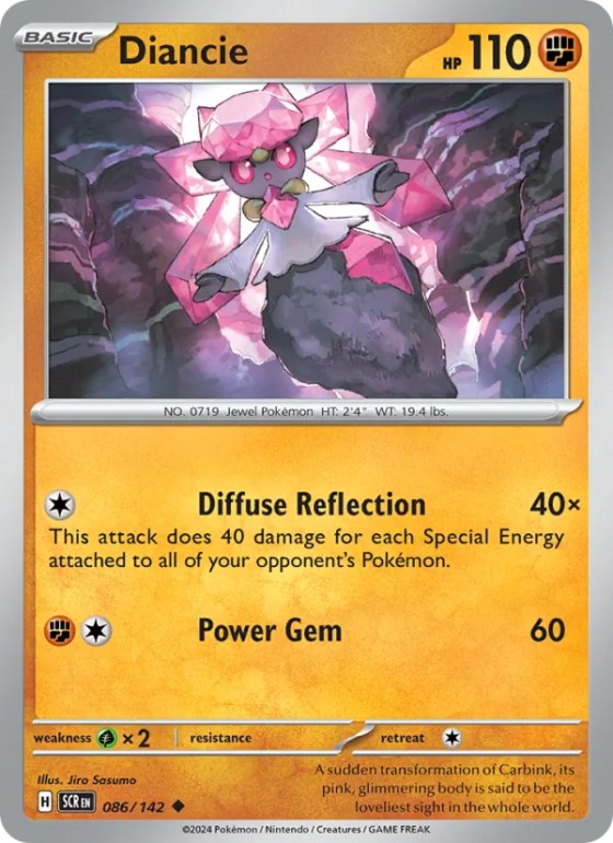 Diancie - Reverse Holo