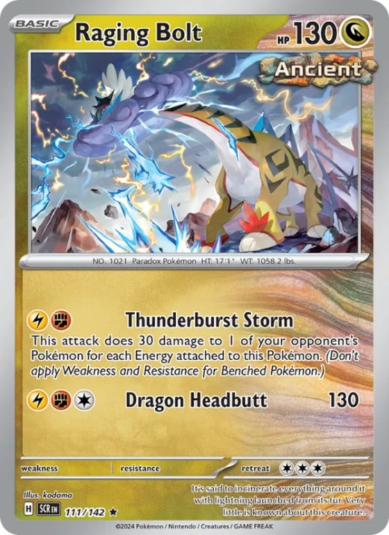 Raging Bolt - Reverse Holo